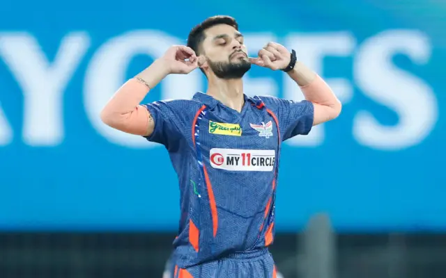 Sunil Gavaskar's view on Naveen-ul-Haq's celebration style during the LSG vs. MI Eliminator was, "Don't throw out your ears, listen to the applause."