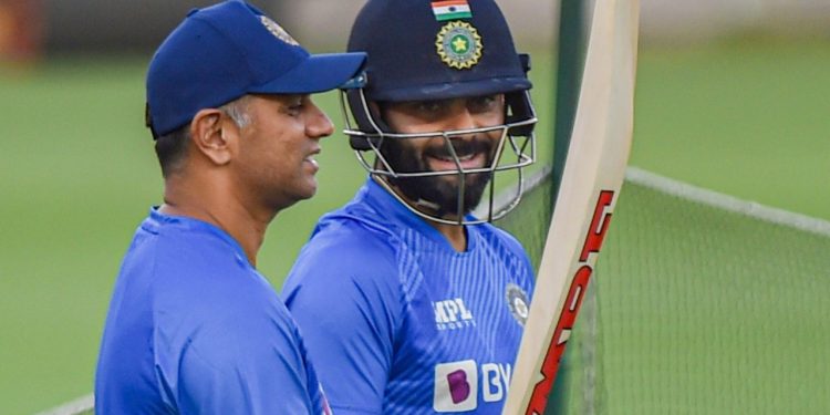 While preparing for his 500th game, Rahul Dravid praises Virat Kohli, saying that longevity requires a lot of hard work, discipline, and adaptation. 1 While preparing for his 500th game, Rahul Dravid praises Virat Kohli, saying that longevity requires a lot of hard work, discipline, and adaptation.
