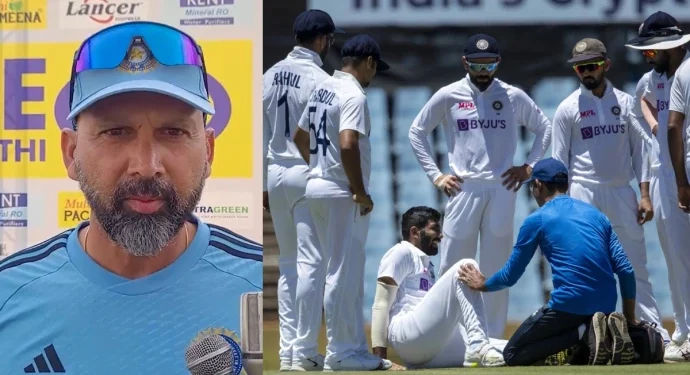 The importance of Jasprit Bumrah and workload management are discussed by India's bowling coach Paras Mhambrey in his opening statement.