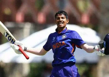 Yash Dhull's first ACC Men's Emerging Asia Cup appearance in 2023 India-A defeats UAE-A with precision thanks to a list-A century