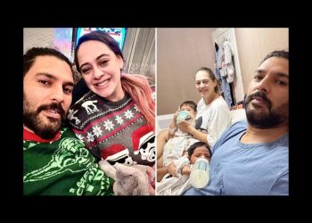 Sleepless nights are now much more enjoyable: Hazel Keech and Yuvraj Singh welcome a baby girl. 5 Sleepless nights are now much more enjoyable: Hazel Keech and Yuvraj Singh welcome a baby girl.