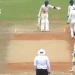 Baba Aparajith becomes enraged with the umpire following a contentious LBW decision in a club game. 7 Baba Aparajith becomes enraged with the umpire following a contentious LBW decision in a club game.