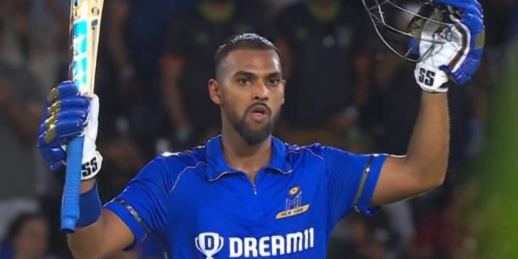 Nicholas Pooran's 137*(55) won't be added to his records, according to the MLC 2023 Final. 1 Nicholas Pooran