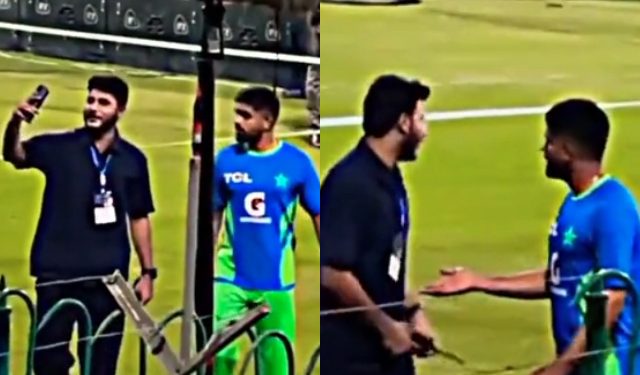 Asia Cup 2023: Babar Azam snaps at someone who asks for a selfie, and the video becomes viral 1 Asia Cup 2023: Babar Azam snaps at someone who asks for a selfie, and the video becomes viral