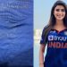 Virat Kohli's autographed shirt is worn by Afghan social media star Wazhma Ayoubi to promote India before the Asia Cup Final. 7 Virat Kohli's autographed shirt is worn by Afghan social media star Wazhma Ayoubi to promote India before the Asia Cup Final.