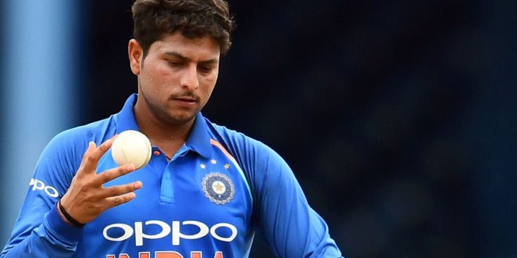 Now is Kuldeep Yadav's turn.