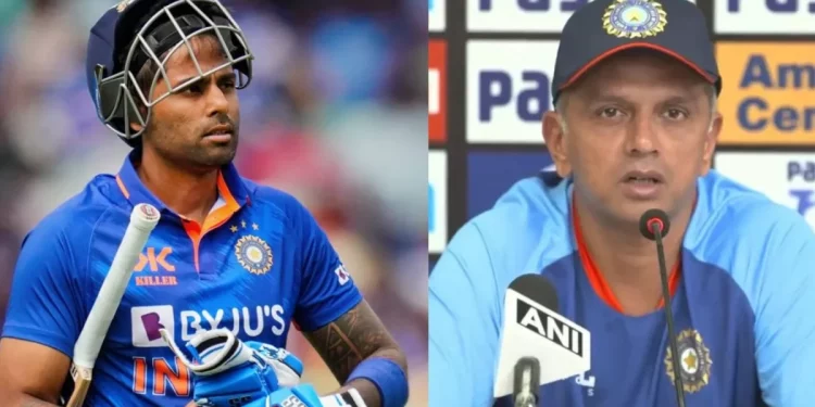 Rahul Dravid backs Suryakumar Yadav to improve in ODIs: "We are completely behind him."