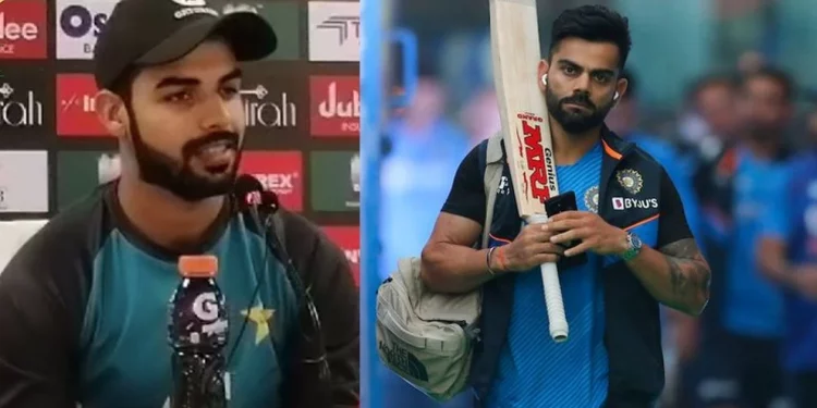 Before the India-Pakistan match, Shadab Khan recalls Virat Kohli's MCG masterclass, saying, "No other batsman could have done that to our bowling line-up." 1 Shadab Khan