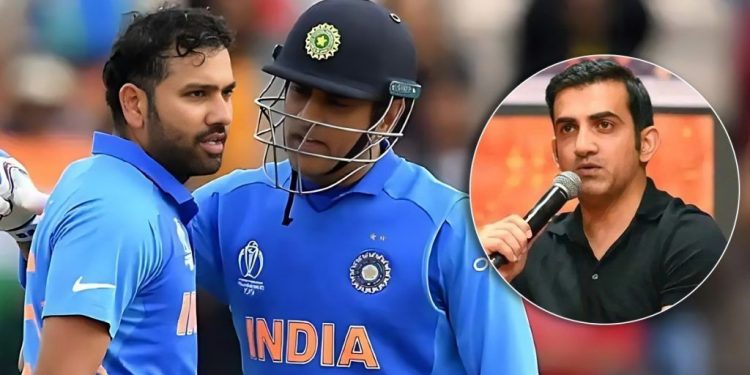 Because of MS Dhoni, Rohit Sharma is who he is today: Gautam Gambhir 1 Because of MS Dhoni, Rohit Sharma is who he is today: Gautam Gambhir