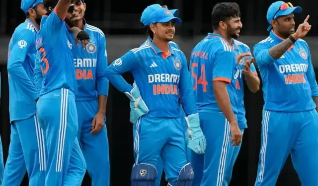 What is the distribution of the Indian ODI World Cup team by IPL teams?