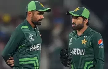 Reports: Sarfaraz, Rizwan, and Shaheen are vying for a prominent position, and Babar's captaincy is in jeopardy. 7 Reports: Sarfaraz, Rizwan, and Shaheen are vying for a prominent position, and Babar's captaincy is in jeopardy.