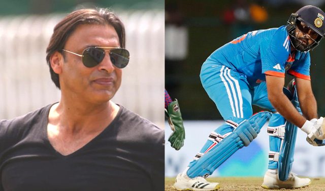Pakistan bowling attack was degraded by Rohit Sharma: Shoaib Akhtar-Akthar-and-Rohit-Sharma-wQqXbY