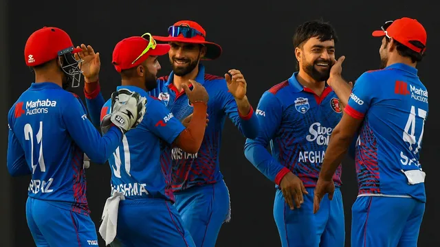 Watch Afghanistan celebrate at Chepauk following their thrilling victory over Pakistan in the ODI World Cup 2023.