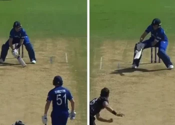 ENG vs NZ 1st ODI World Cup 2023 Match: Watch Joe Root's Reverse-Scoop Masterpiece, Today's Shot of the Day 8 ENG vs NZ 1st ODI World Cup 2023 Match: Watch Joe Root's Reverse-Scoop Masterpiece, Today's Shot of the Day