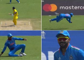 India first-ever ducks out of the Australian starting Virat Kohli grabs a stunning victory in ODI World Cup history.