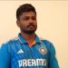Sanju Samson heartwarming "Men in Blue" social media post, "With Team India," wins over netizens. 6 Sanju Samson heartwarming "Men in Blue" social media post, "With Team India," wins over netizens.
