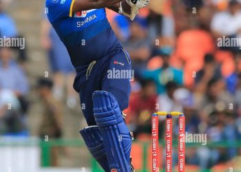 Shot of the Day: AFG vs. SL ODI World Cup 2023: Angelo Mathews' simple scoop against Naveen ul Haq
