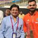 On his birthday in 2023, Virat Kohli receives a golden bat from CAB President Snehasish Ganguly at the ODI World Cup. 6 On his birthday in 2023, Virat Kohli receives a golden bat from CAB President Snehasish Ganguly at the ODI World Cup.