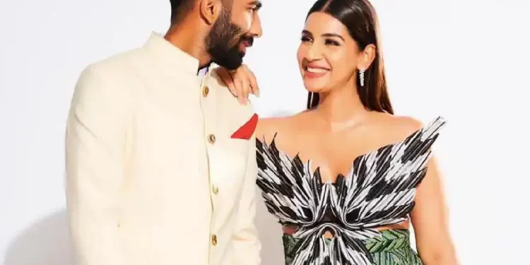 "My favorite boys," remarks Sanjana Ganesan in response to Jasprit Bumrah's sweet photo of their infant son. 1 Jasprit Bumrah