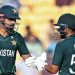 Saud Shakeel is dubbed "Chota Don" by Babar Azam during a training session. 6 Saud Shakeel