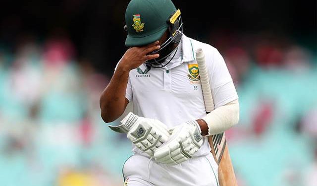 Elgar leads as Bavuma is ruled out of the Cape Town Test due to hamstring soreness.