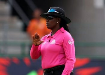 When Umpire Jacqueline Williams stands during WI vs. ENG in the second T20I, history will be made.