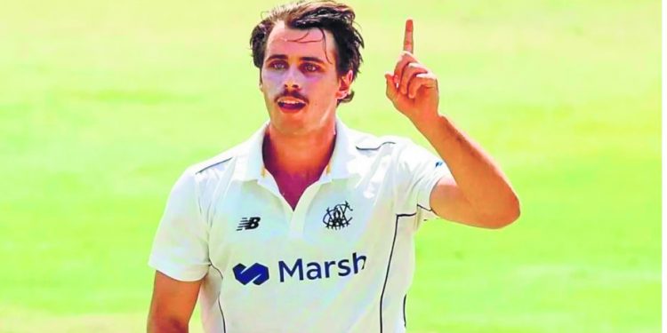 Lance Morris was cut from the Australian Test team to increase participation in the BBL. 1 Lance Morris was cut from the Australian Test team to increase participation in the BBL.