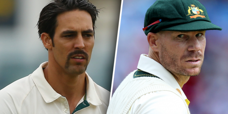 In the wake of the David Warner controversy, Cricket Australia has removed Mitchell Johnson as a guest speaker. 1 In the wake of the David Warner controversy, Cricket Australia has removed Mitchell Johnson as a guest speaker.