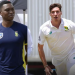 Lungi Ngidi praises colleague Nandre Burger for his outstanding Test debut, saying, "I mean, who doesn't like a burger?" 7 Lungi Ngidi praises colleague Nandre Burger for his outstanding Test debut, saying, "I mean, who doesn't like a burger?"