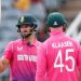 In the first ODI match between South Africa and India, why is the country's jersey pink? 7 In the first ODI match between South Africa and India, why is the country's jersey pink?