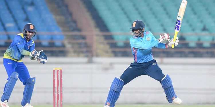 Rajasthan advances to the Vijay Hazare Trophy final thanks to an amazing 180-run innings from Deepak Hooda. 1 Rajasthan advances to the Vijay Hazare Trophy final thanks to an amazing 180-run innings from Deepak Hooda.