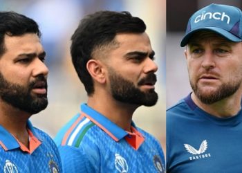 "I enjoy his leadership" - Brendon McCullum praises Virat Kohli and Rohit Sharma for their outstanding performances at the 2023 ODI World Cup. 1 Brendon McCullum