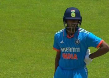 Sai Sudharsan makes an outstanding ODI debut for India against South Africa, and Ravichandran Ashwin praises him.