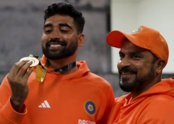 Mohammed Siraj said, "I was waiting for this medal since World Cup," following his Impact Fielder medal victory following the SA vs. IND series leveller.