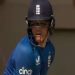 Sam Curran wears sunglasses while batting in the first ODI between the West Indies and England. 7 Sam Curran