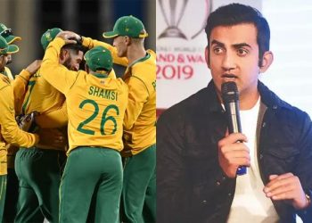 Gautam Gambhir comments on South Africa's challenging 20/20 World Cup draw