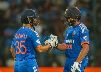 Rohit Sharma says of Rinku Singh's crucial performance in the third Twenty20 International against Afghanistan, "Wanted someone like that." 10 Rohit Sharma says of Rinku Singh's crucial performance