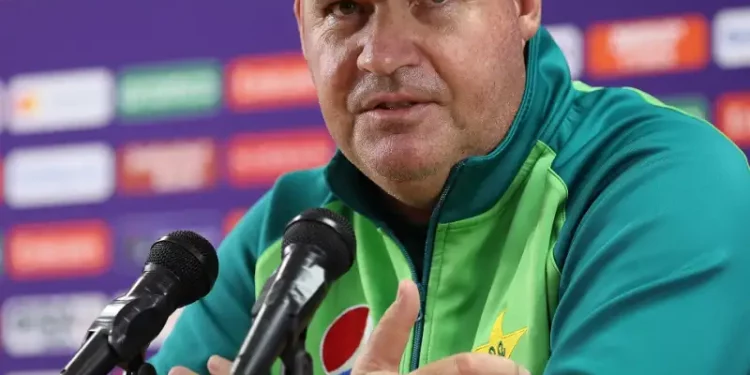 During the World Cup match versus India, the atmosphere in Ahmedabad was hostile: Mickey Arthur 1 During the World Cup match versus India, the atmosphere in Ahmedabad was hostile: Mickey Arthur