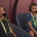 Andrew Symonds' children adorn the SCG commentary box. 7 Andrew Symonds' children adorn the SCG commentary box.