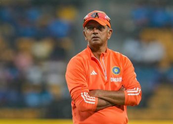 As India attempts to decipher the ICC code, Rahul Dravid is pleased to have "some options." 4 As India attempts to decipher the ICC code, Rahul Dravid is pleased to have "some options."