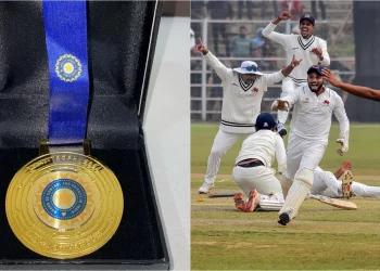 Ranji Trophy 2024: BCCI First Presents the "Player of the Match Medal"