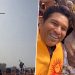 Rajnikanth and Sachin Tendulkar share a moment during the consecration ceremony of the Ram Temple. 7 Rajnikanth and Sachin Tendulkar share a moment during the consecration ceremony of the Ram Temple.