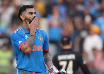To become the 2023 Publicity Athlete of the Year, Virat Kohli defeats Lionel Messi in the voting