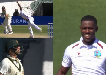 Watch this viral video of Shamar Joseph meeting his "favorite" player, Steve Smith.