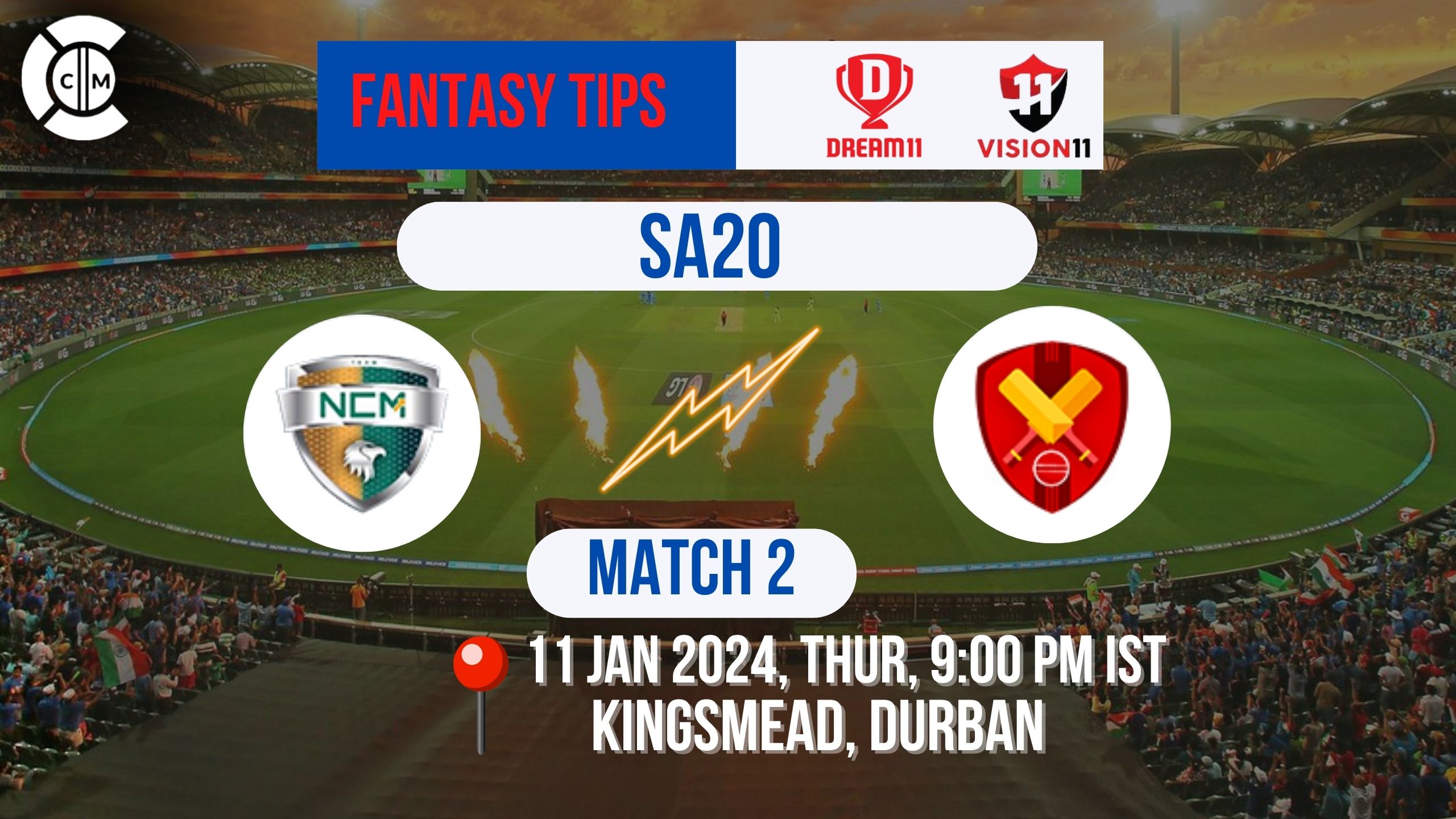 DSG vs MICT Dream11 Prediction, SA20 Fantasy Cricket Tips, Playing XI, Pitch Report & Injury Updates For Match 2 of SA20 2024