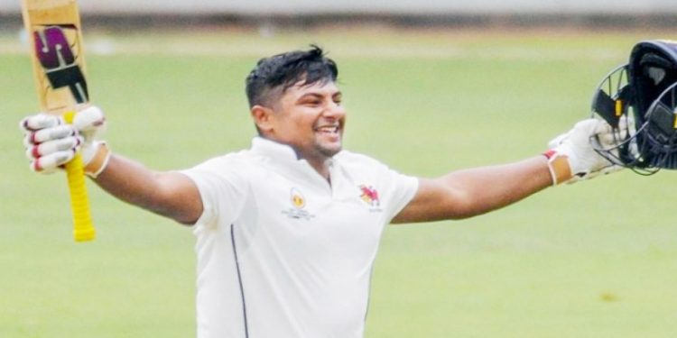 Sarfaraz Khan hits the door for the national team against the England Lions with 96.