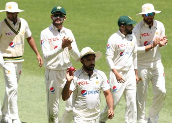 Aamer Jamal valiant bowling display