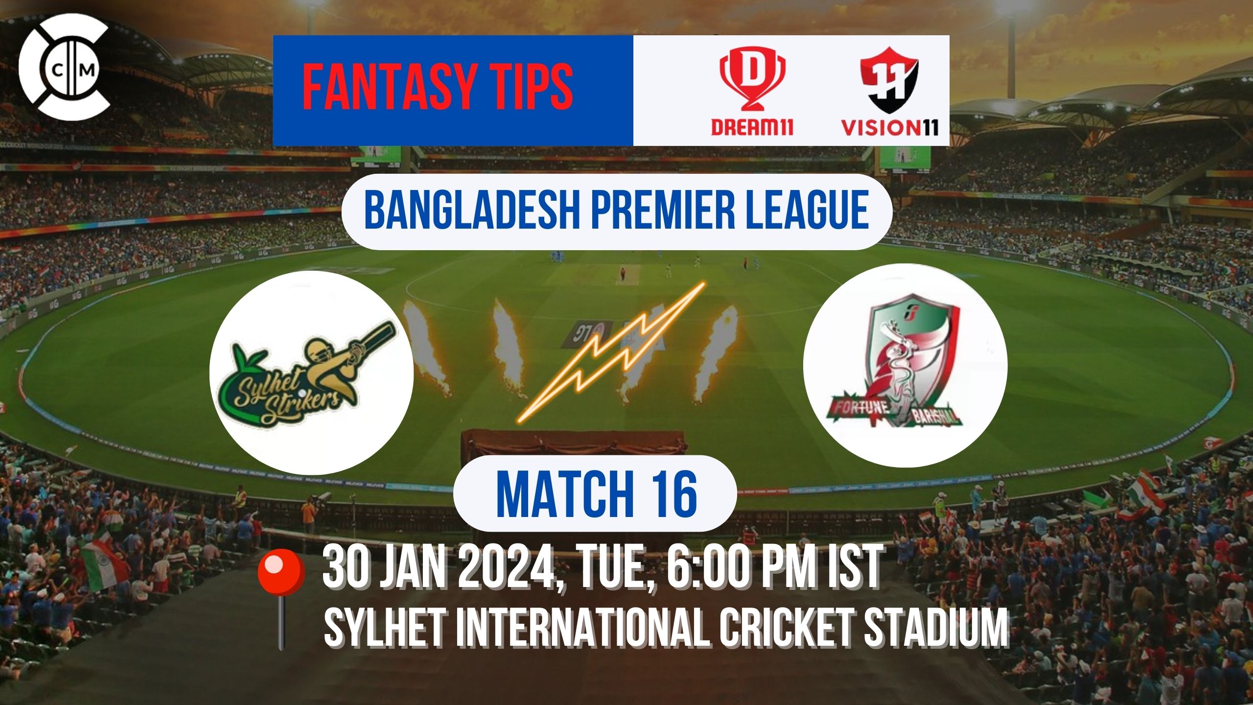 SYL vs FBA Dream11 Prediction, BPL Fantasy Cricket Tips, Playing 11, Injury Updates & Pitch Report For Match 16