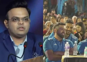 Rohit Sharma's response goes viral as Jay Shah declares him the captain of the 2024 T20 World Cup.