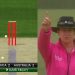 Umpire makes an amusing mistake before quickly correcting it, leaving players in splits for AUS-W vs. SA-W. 6 Umpire makes an amusing mistake before quickly correcting it, leaving players in splits for AUS-W vs. SA-W.